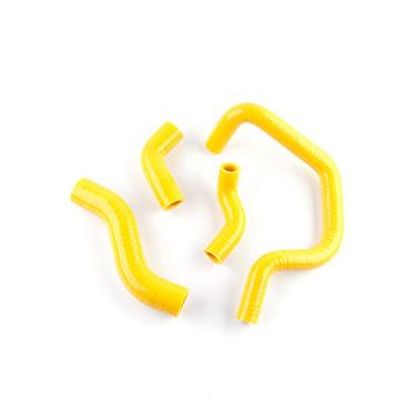 Imagem de LUXERAD Mangueira de silicone off-road de desempenho de 3 camadas 4,5 mm para Hon da 2005 2006 VT750 DCB SHADOW SPIRIT (Amarelo)