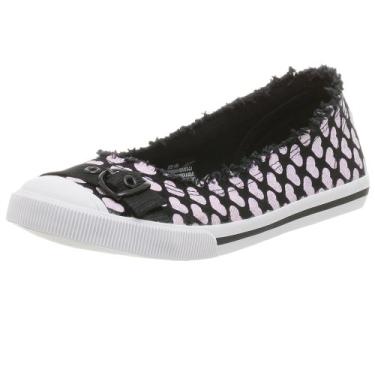 Imagem de UNIONBAY Escumadeira infantil pequena Newport-heart-g-I, Preto/rosa, 3 Little Kid