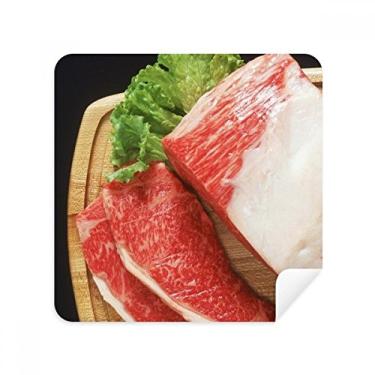 Imagem de Tecido de camurça com textura de carne crua para alimentos e pernas de cordeiro, 2 unidades