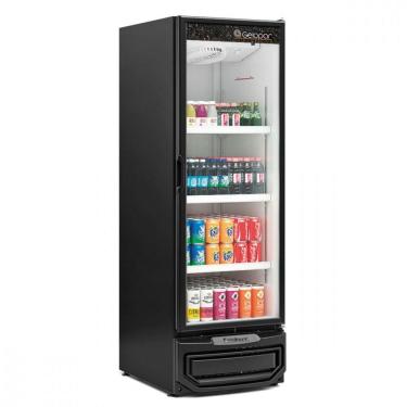 Imagem de Expositor Refrigerado de Bebidas Gelopar 578L Porta de Vidro GRV57PPR - 220V