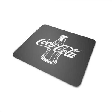 Imagem de Mouse Pad Antiderrapante Coca Cola Preto