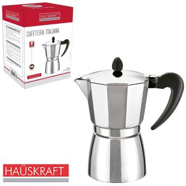 Imagem de Cafeteira Italiana De Aluminio 625Ml Para 9 Xicaras
