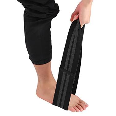 Imagem de Cinto elástico resistente ao quadril, tira de resistência ao quadril preta, boa elasticidade 3 tamanhos formato opcional para mulheres nos quadris e exercícios redondos (P)