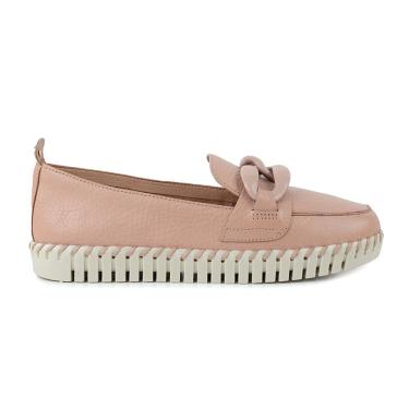 Imagem de Sapato Feminino Bottero Mocassim Summer Burnish Couro Marrom 340004