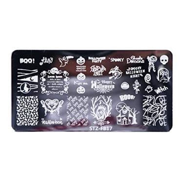 Imagem de Modelo De Carimbo De Unha Snowflake Lábios Folhas De Transferência De Borboleta