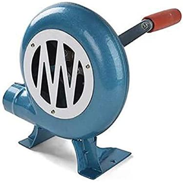 Imagem de KRASS Engrenagem de ferro para soprador de forja de ferro, manivela - Ventilador manual do ventilador de pipoca - Ventilador manual de churrasco para acampamento/piquenique/atividades ao ar livre - 80W a 350W, 350W, colecionador 88