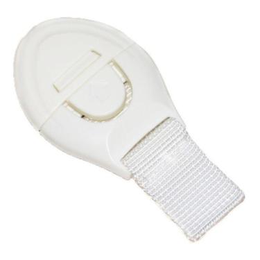 Imagem de Trava Segurança Bebê Multiuso Flexível Gavetas Geladeira Etc