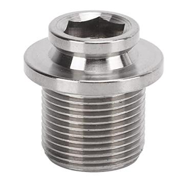 Imagem de Vbestlife Parafusos de braço de manivela de bicicleta, cabeça sextavada liga de titânio M15 x13mm parafuso de fixação de braço de manivela com arruela para bicicletas de montanha bicicletas e peças de reposição