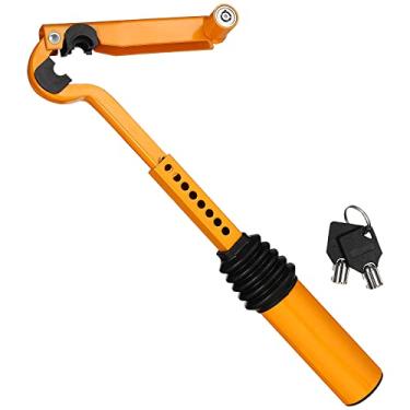 Imagem de Wakauto Trava de freio de mão para engrenagem, serve em carros manuais e automáticos, trava de carro para caminhão, SUV, dispositivo antirroubo