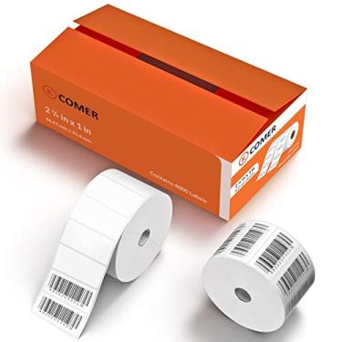 Imagem de Etiquetas de envio térmicas diretas 2 5/8" (6,7 cm) x 1" - 2000 por rolo