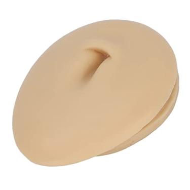 Imagem de Modelo de umbigo de silicone para praticar perfuração de sutura, instruções de ensino, exibição de acupuntura, modelo de umbigo humano macio, parte falsa do corpo humano