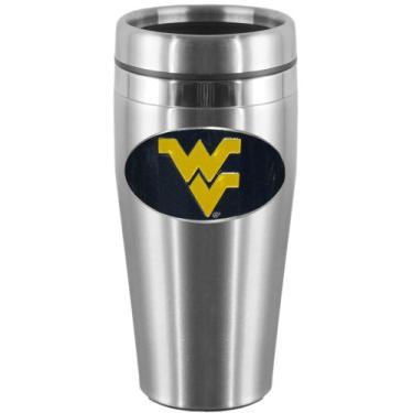 Imagem de Caneca de viagem de aço NCAA West Virginia Mountaineers