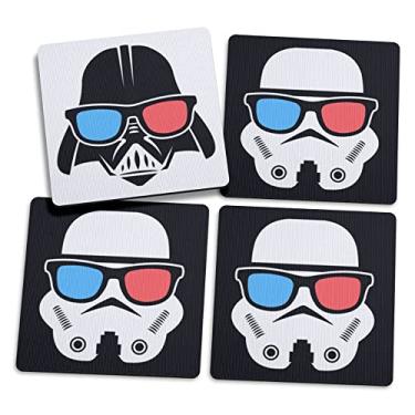 Imagem de Jogo de Porta Copos Geek Side - 4 peças