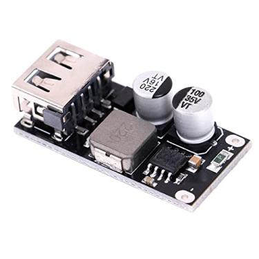 Imagem de MOOKEENONE Módulo Step-Down 6V-32V CC QC2.0 e 3.0 Carregador USB para celular Placa PCB