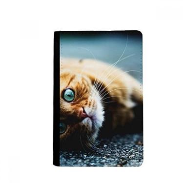 Imagem de Animal olho azul puro gato fotografia passaporte titular notecase burse carteira capa cartão bolsa, Multicolor