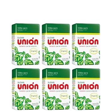 Imagem de Kit 6 Ervas Mate Chimarrão Importada Argentina Union Suave 500g