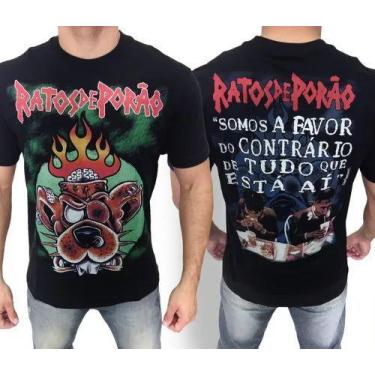 Imagem de Xx Camiseta Consulado Do Rock Of0039 Ratos De Porão Camisa Plus Size