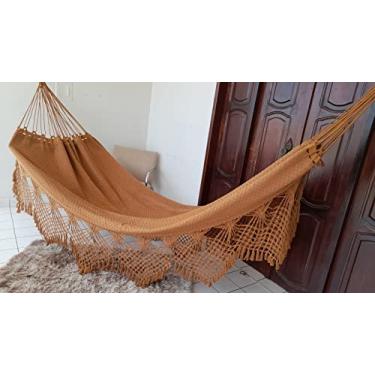 Imagem de Rede de Dormir Casal Ostra Caramelo