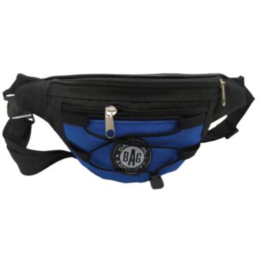 Imagem de Pochete Masculina Bolsa Cintura Multiuso Motoqueiro (Pochete BAG -AZUL)