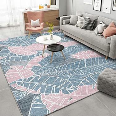 Imagem de jia cool Carpete, marroquino, boêmio, fácil limpeza, para quarto, cozinha, sala de estar, tapete de área que não cai, geométrico de 140 x 199 cm - 32