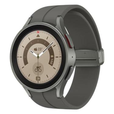 Imagem de Smartwatch Samsung Watch5 Bt 45mm Titanio Sm-R920nztpzto