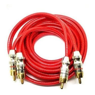 Imagem de Cabo Rca  Automotivo 5Mts Blindado Mxt