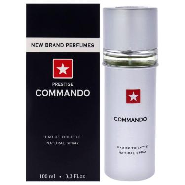 Imagem de Perfume Commando da New Brand para homens - spray EDT de 100 ml
