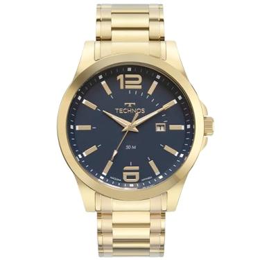 Imagem de Relógio Masculino Technos Analógico Dourado Performance Racer 2115MZV/1A Calendário