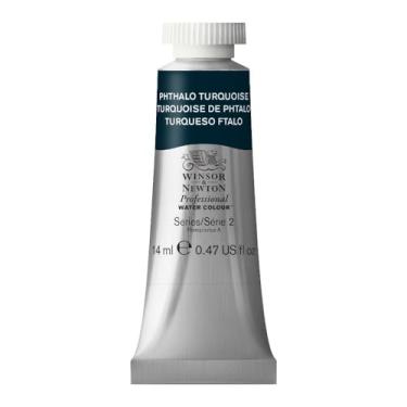 Imagem de Winsor & Newton Tinta profissional para aquarela, tubo de 13,3 g, turquesa Phthalo