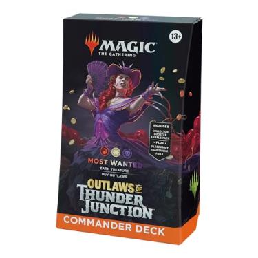Imagem de MTG Os Fora da Lei de Encruzilhada do Trovão - Commander Deck Most Wanted - Inglês