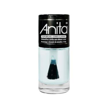 Imagem de Esmalte Top Brilho - Cores Claras Top Coat 10ml,Anita - 1112