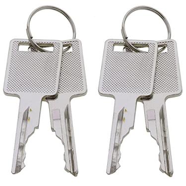 Imagem de Solarhome 4 peças 6693241 D250 307852A1 6709527 714602 A77313 Chave de ignição para minicarregadeiras Bobcat