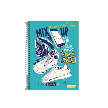 Imagem de Caderno Espiral CD Universitário 10 Matérias Show Masculino 160F Tilibra