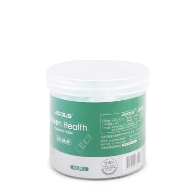 Imagem de Piteira Descartável para Cigarro Comum Adous Green (Pote com 100)