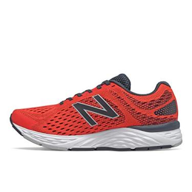 Imagem de New Balance Fresh Foam 680 V7 Tênis de corrida masculino, Dark Blaze/chumbo, 42