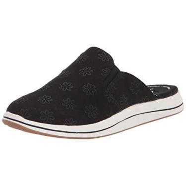 Imagem de Clarks Breeze Shore Mule feminino, Floral preto, 7 Narrow