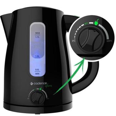 Imagem de Jarra Elétrica Cadence 1,7 Litros CEL550, Preto, 220V