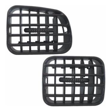 Imagem de Difusor Ar Central S10 Blazer 2001 A 2011 Par Grafite - AutoPlast