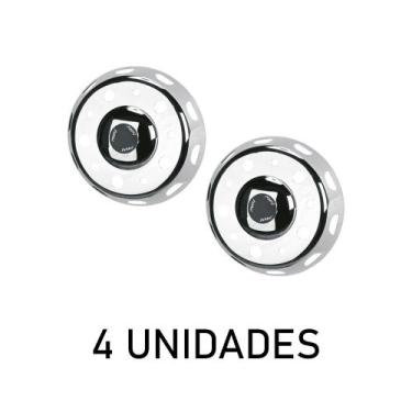 Imagem de Calota Americana Dianteira Aro 22,5 c Rodoar Fechada - 4 Un - Fabbof