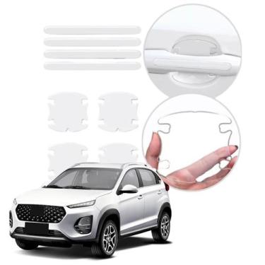 Imagem de Protetor Maçaneta Silicone Transparente Tiggo 2 3X 5X 7 e 8 - RVT