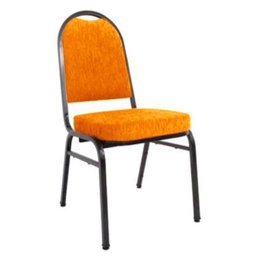 Imagem de Cadeira para Hotel e Auditório Linha Hotel Laranja - Design Office Móv