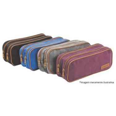 Imagem de Estojo Escolar Masculino Sem Estampa 4x23x6CM - Win Paper