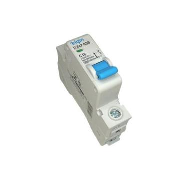 Imagem de Disjuntor Monopolar 1 polo Unipolar Mono Termomagnético din - ELGIN TE