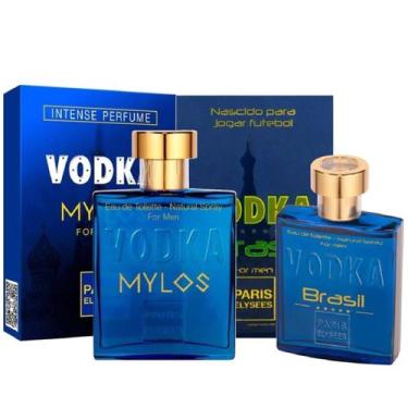 Imagem de Kit Vodka Mylos e Vodka Brasil Azul - Paris Elysees