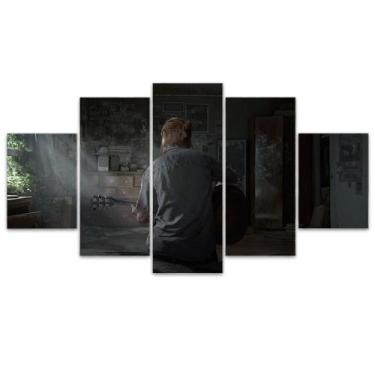 Imagem de Quadro Decorativo Mosaico MDF The Last of Us Ellie Costa - EMPIRE GAME
