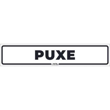 Imagem de Placa de Sinalização Puxe - Império da Impressão