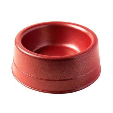 Imagem de Comedouro Royale Pesado Vermelho para Cães - Tamanho Filhote