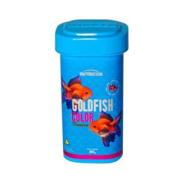 Imagem de Ração Nutricon Goldfish Color para Peixes - 80g - Nutricon Pet