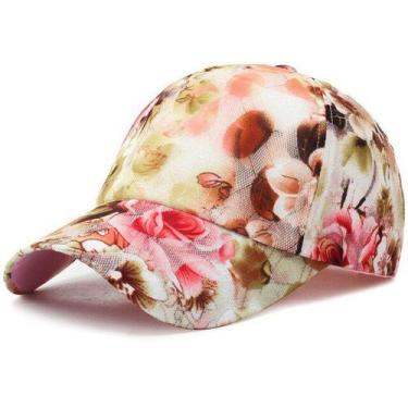 Imagem de Boné Feminino Laço Floral RANAWELLA - ElaShopp