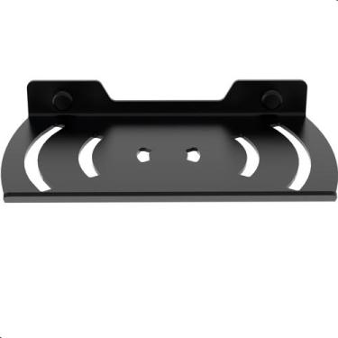 Imagem de Saboneteira de Parede Para Banheiro de Preto Zmt - CONTEL STORE